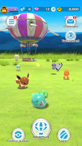 اسکرین شات بازی Pokémon Rumble Rush 1