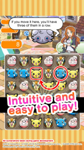 اسکرین شات بازی Pokémon Shuffle Mobile 3