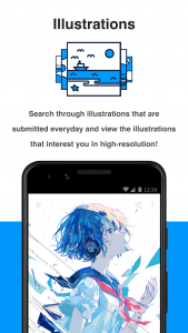 اسکرین شات برنامه pixiv 2