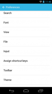 اسکرین شات 4 برنامه Jota+ (Text Editor)