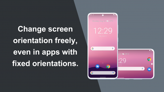 اسکرین شات 2 برنامه Rotation Control