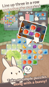 اسکرین شات بازی Bunny Life - Munch Munch Puzzle - 1