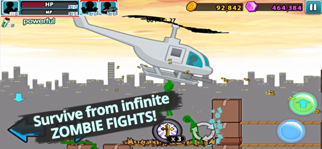 اسکرین شات 2 بازی Anger of stick 5 : zombie