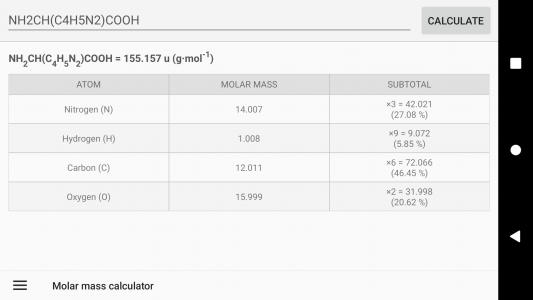 اسکرین شات برنامه Periodic Table 2025. Chemistry 4