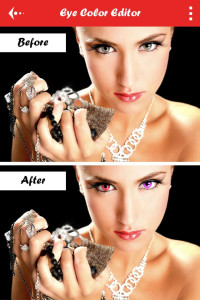 اسکرین شات 7 برنامه Eye Color Changer