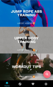 اسکرین شات 5 برنامه Jump Rope Training App