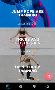 اسکرین شات 2 برنامه Jump Rope Training App