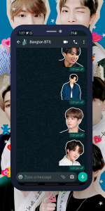 اسکرین شات برنامه Jungkook WASticker 6