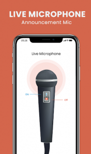 اسکرین شات برنامه Live Microphone – Mic Announcement & Speaker 8