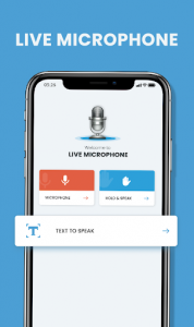 اسکرین شات برنامه Live Microphone – Mic Announcement & Speaker 7