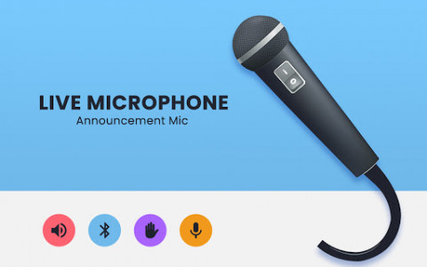 اسکرین شات برنامه Live Microphone – Mic Announcement & Speaker 6