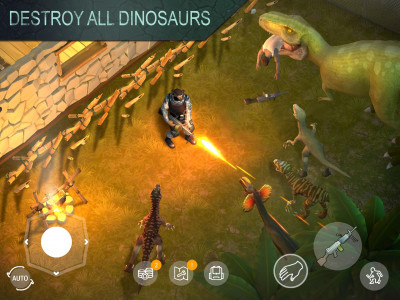 اسکرین شات بازی Jurassic Survival 3