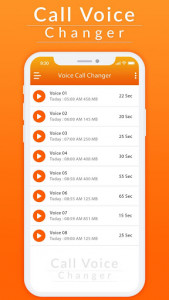 اسکرین شات برنامه Call Voice Changer - Voice Changer for Phone Call 3