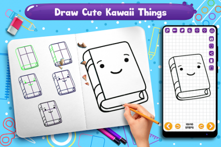 اسکرین شات برنامه Learn to Draw Cute Things & Items 5