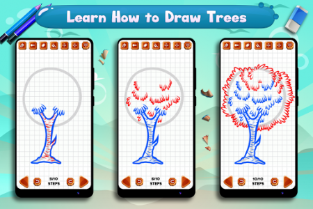 اسکرین شات برنامه Learn to Draw Trees 6