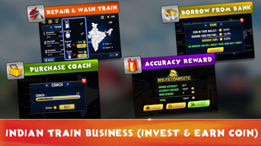 اسکرین شات بازی Indian Train Simulator: Indian Train Business 4