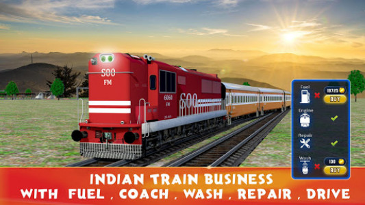 اسکرین شات بازی Indian Train Simulator: Indian Train Business 1