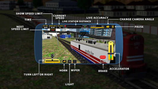 اسکرین شات بازی Indian Train Simulator: Indian Train Business 7