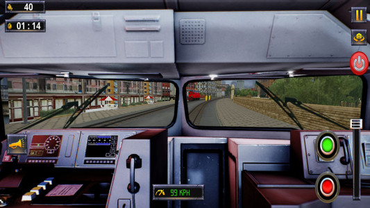 اسکرین شات بازی رانندگی با قطار مسافربری 2