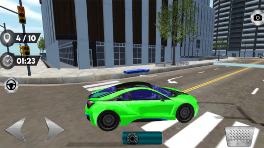 اسکرین شات بازی رانندگی با bmw i8 |ماشین بازی 6