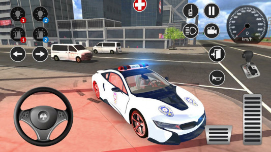 اسکرین شات بازی رانندگی با bmw i8 |ماشین بازی 3