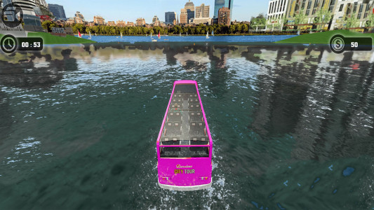 اسکرین شات بازی بازی اتوبوس روی آب | بازی جدید 4