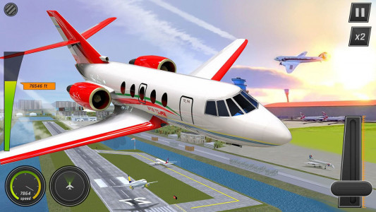 اسکرین شات بازی بازی هواپیمای مسافربری - مرحله ای 1