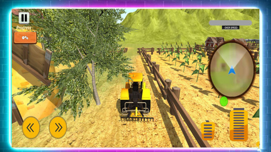 اسکرین شات بازی بازی تراکتور در مزرعه 6