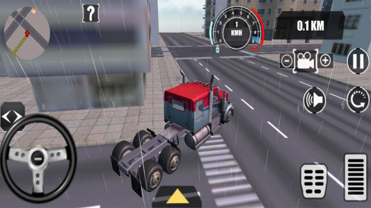 اسکرین شات بازی رانندگی با تریلی | بازی ماشین سنگین 5