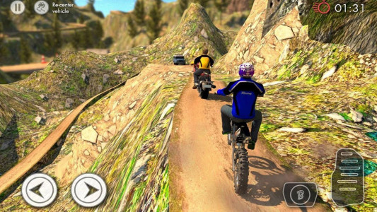 اسکرین شات بازی موتور سواری در کوهستان | موتور بازی 3