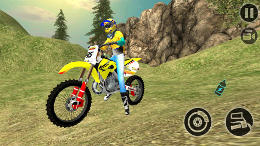 اسکرین شات بازی موتور سواری در کوهستان | موتور بازی 5