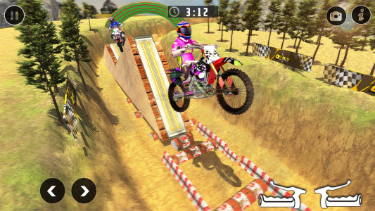 اسکرین شات بازی موتور سواری در کوهستان | موتور بازی 1