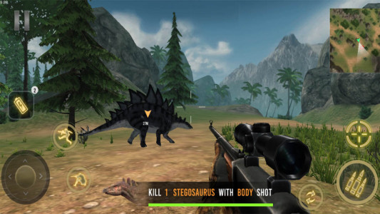اسکرین شات بازی بازی شکارچی دایناسور | بازی تفنگی 5