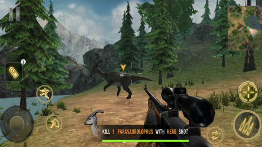 اسکرین شات بازی بازی شکارچی دایناسور | بازی تفنگی 7