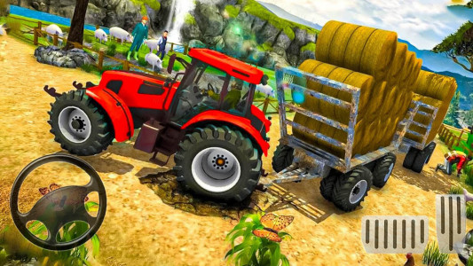 اسکرین شات بازی بازی تراکتور | تراکتور سواری در مزرعه 2