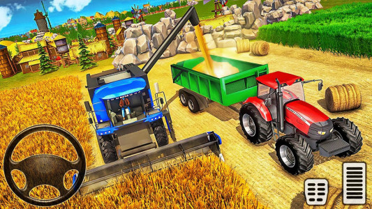 اسکرین شات بازی بازی تراکتور | تراکتور سواری در مزرعه 3
