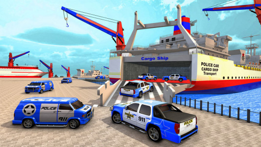 اسکرین شات بازی حمل ماشین پلیس | پلیس بازی 2
