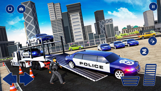 اسکرین شات بازی حمل ماشین پلیس | پلیس بازی 1