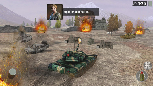 اسکرین شات بازی جنگ تانک ها | بازی جنگی تفنگی 2