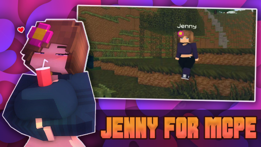 اسکرین شات برنامه Jenny Mod Minecraft Girl Mods 2