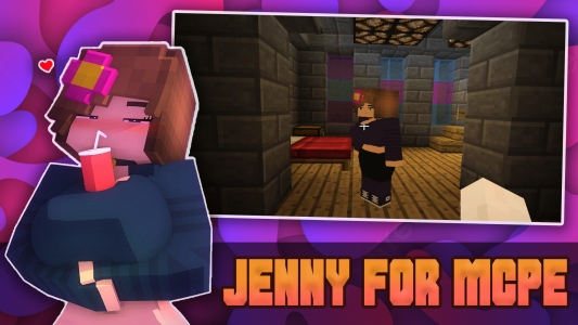 اسکرین شات برنامه Jenny Mod Minecraft Girl Mods 4