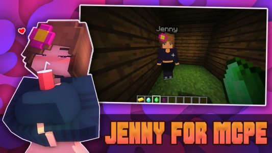 اسکرین شات برنامه Jenny Mod Minecraft Girl Mods 3