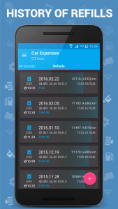 اسکرین شات 3 برنامه Car Expenses Manager