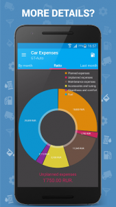 اسکرین شات برنامه Car Expenses (Manager) 6