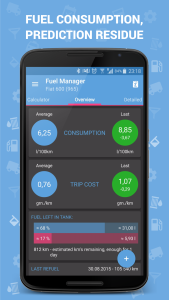 اسکرین شات 1 برنامه Fuel Manager (Consumption)