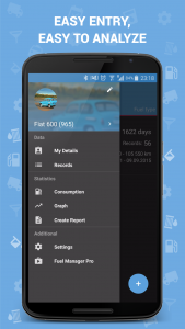اسکرین شات 3 برنامه Fuel Manager (Consumption)