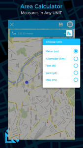 اسکرین شات 5 برنامه Gps Area Calculator
