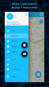 اسکرین شات برنامه Gps Area Calculator 8