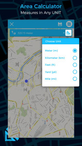 اسکرین شات 5 برنامه Gps Area Calculator