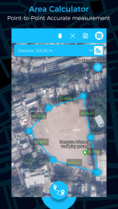 اسکرین شات برنامه Gps Area Calculator 2